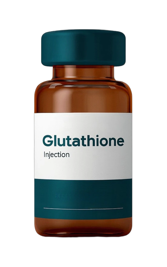 Glutathione injection vial and box
