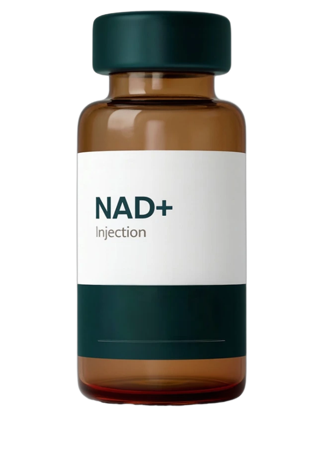 NAD plus injection vial